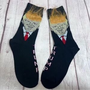 Donald Trump Adult Novelty Black Socks